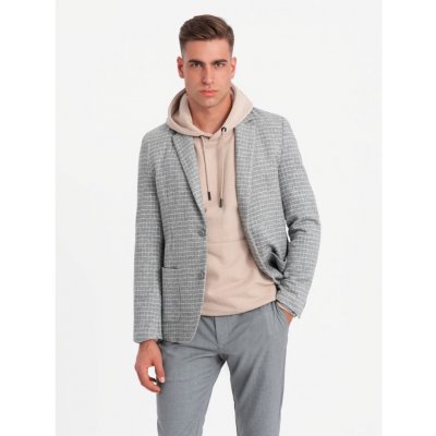 Ombre OM-BLZB-0117 grey – Zboží Dáma