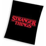 Carbotex Dětská deka Stranger Things Black – Hledejceny.cz