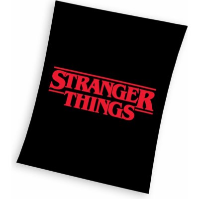 Carbotex Dětská deka Stranger Things Black – Hledejceny.cz