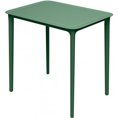 Lazy Momo Jídelní stůl obdélník RIMO 775x575x745 mm Tmavě zelená – Hledejceny.cz