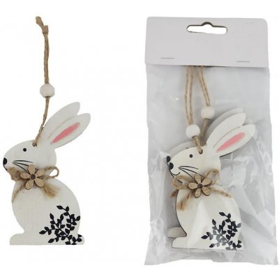 Velikonoční zajíc k zavěšení, 2 ks D6001-01 – Zboží Dáma