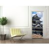 Tapety WEBLUX Samolepka na dveře fólie Matsumoto castle - 63689256 Zámek Matsumoto rozměry 90 x 220 cm