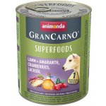 Animonda Gran Carno Superfoods jehněčí amarant brusinky lososový olej 0,8 kg – Sleviste.cz