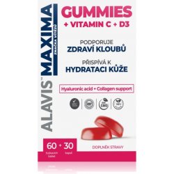 Alavis Maxima Gummies + Vitamin C + D3 60 želé + 30 kapslí