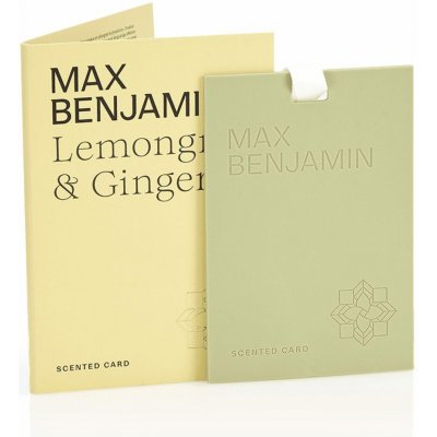 Max Benjamin Classic vonná karta Lemongrass & Ginger – Hledejceny.cz