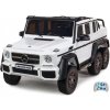 Daimex Elektrické autíčko pro 2 děti šestikolový Mercedes-Benz G63 4x4 bílá