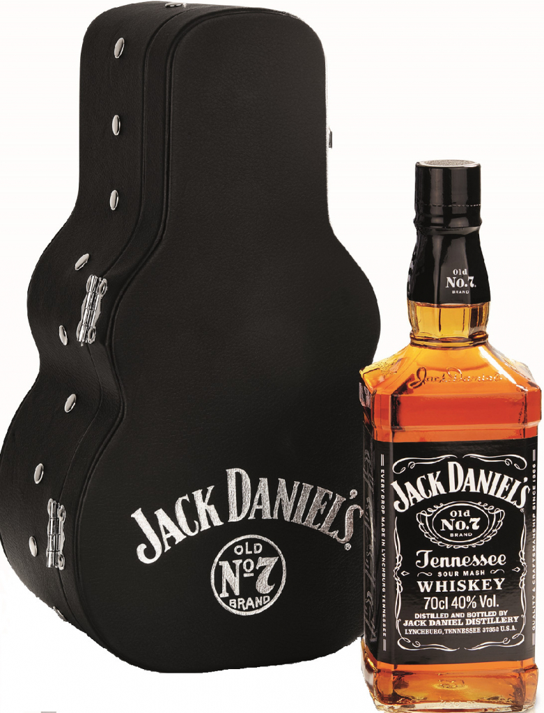 Jack Daniel\'s No.7 40% 0,7 l (dárkové balení kytara)