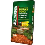 MR. GARDEN Dekorativní barevná mulčovací kůra oranžová 50 l – Hledejceny.cz
