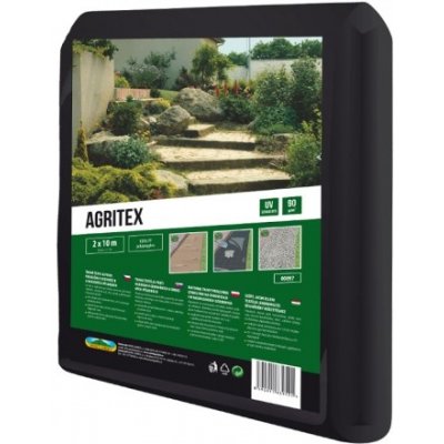 Nohel Garden Agritex Tkaná mulčovací 2 x 10 m 90 g černá – Zboží Mobilmania