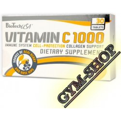 BioTech USA Vitamin C 1000 Acai Berry extract BI002 30 tablet