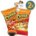 Cheetos křupky se sýrovou příchutí 226,8 g + Cheetos Flamin' Hot pálivé sýrové křupky 99 g – Zboží Dáma
