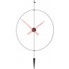 Hodiny Mclocks PP805 Pendulum Plus black-red 80cm