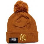 New Era MLB Womens Metallic Pom beanie New York Yankees Toasted Peanut Metallic Gold – Hledejceny.cz