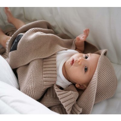 Lullalove Bambusová dečka Karamelově Béžová – Zboží Dáma