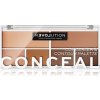 Revolution Relove Conceal Me paleta korektorů Medium 2,8 g