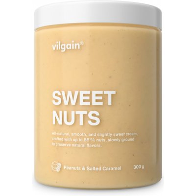 Vilgain Sweet Nuts Salted caramel peanut 300 g – Sleviste.cz