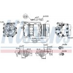 Kompresor klimatizace NISSENS 890761 | Zboží Auto