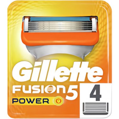 Gillette Fusion Power 4 ks – Zboží Mobilmania