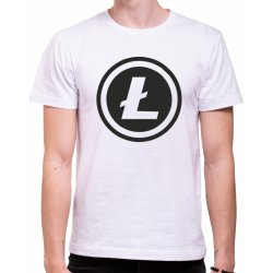 Fajntričko Krypto tričko Litecoin bílá