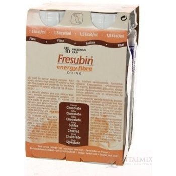 FRESUBIN ENERGY FIBRE ČOKOLÁDA POR SOL 4X200ML