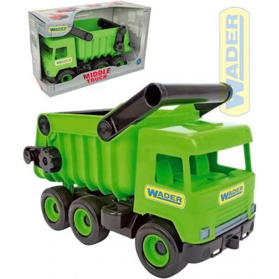 Wader Middle Truck sklápěč 36 cm zelená – Zbozi.Blesk.cz