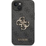 Pouzdro Guess PU 4G Metal Logo iPhone 14 šedé – Hledejceny.cz