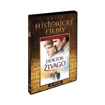 Doktor Živago limitovaná sběratelská edice - 2x - edice historických filmů DVD