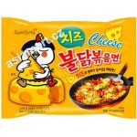 Samyang buldak sýrové instantní nudle s kuřecí příchutí 140 g – Zboží Dáma