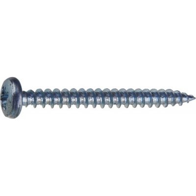 Univerzální vrut 3,5x16 PZ, půlkulatá hlava, zinek bílý, 150ks – Zboží Mobilmania