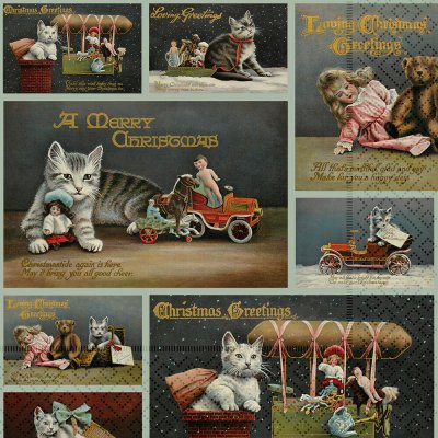 Skona Ting Papírový ubrousek Christmas Animals – Hledejceny.cz