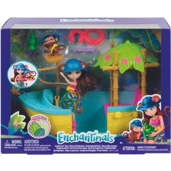 Mattel Enchantimals Vyhlídková loď do džungle