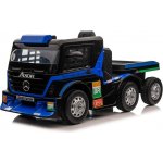 Mamido elektrický kamion Mercedes Axor LCD MP4 s návěsem modrý – Hledejceny.cz