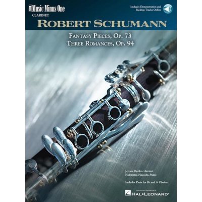 Robert Schumann 5 Fantasy Pieces Op. 73 and 3 Romances Op. 94 noty na klarinet + audio – Hledejceny.cz