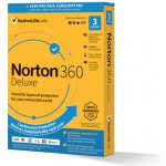 Norton 360 DELUXE 25GB 3 lic. 1 rok (21416704) – Hledejceny.cz