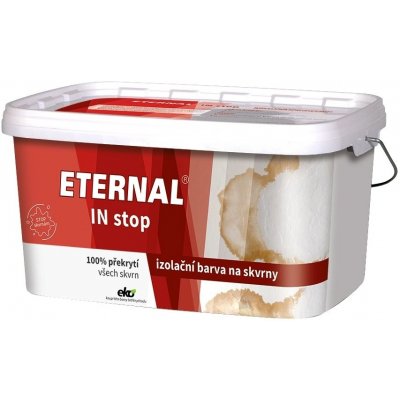 Eternal In Stop malířská izolační barva na skvrny 4 kg bílý