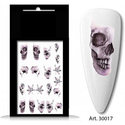BIO nails vodolepka 30017 lebka a květy – Hledejceny.cz