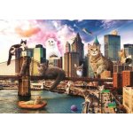 Trefl Funny Cities Kočky v New Yorku 10595 1000 dílků – Zboží Mobilmania