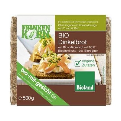 Frankenkorn Celozrnný špaldový chléb 500g bio – Zbozi.Blesk.cz