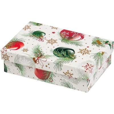 ARGUS Dárková krabice vánoční papír 25351172 – Zboží Mobilmania