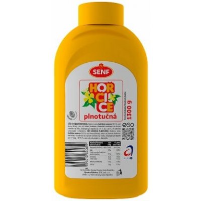 SENF Hořčice plnotučná 1300 g – Hledejceny.cz