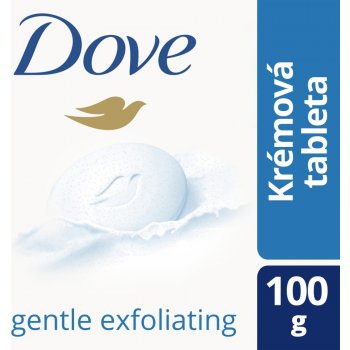 Dove Soft Peeling Gentle Exfoliating peelingové toaletní mýdlo 100 g od 19  Kč - Heureka.cz