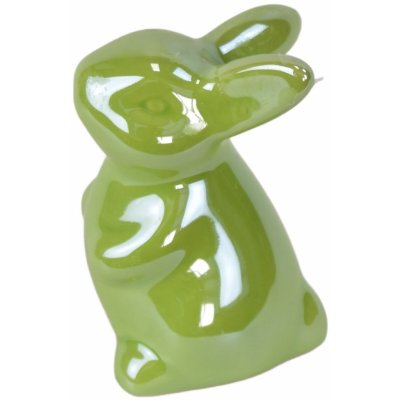 Zajíček keramický zelený 9 cm – Hledejceny.cz