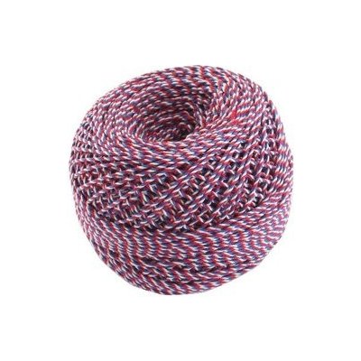 SANA Niť trikolóra bílá/modrá/červená 100 g – Sleviste.cz