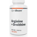 GymBeam Arginin + Ornitin 120 kapslí – Hledejceny.cz