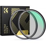 K&F Concept Magnetic CPL + Waterproof Scratch Resistant 77 mm – Zboží Živě
