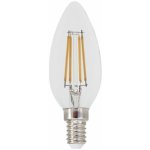 ACA Lighting LED FILAMENT E14 C35 4W 4000K 230V AC 490lm RA80 – Hledejceny.cz