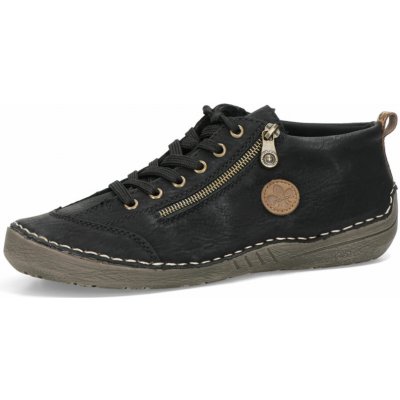 Rieker dámské komfortní polobotky černé – Zboží Dáma