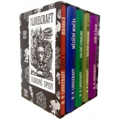 Sebrané spisy H. P. Lovecrafta BOX - Howard Phillips Lovecraft – Zbozi.Blesk.cz