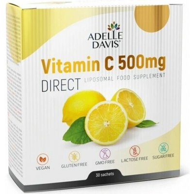 Adelle Davis Vitamin C 500 mg DIRECT 30x 3.2 g – Hledejceny.cz