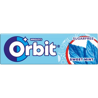 Orbit žvýkačky bez cukru Sweetmint 14g – Hledejceny.cz